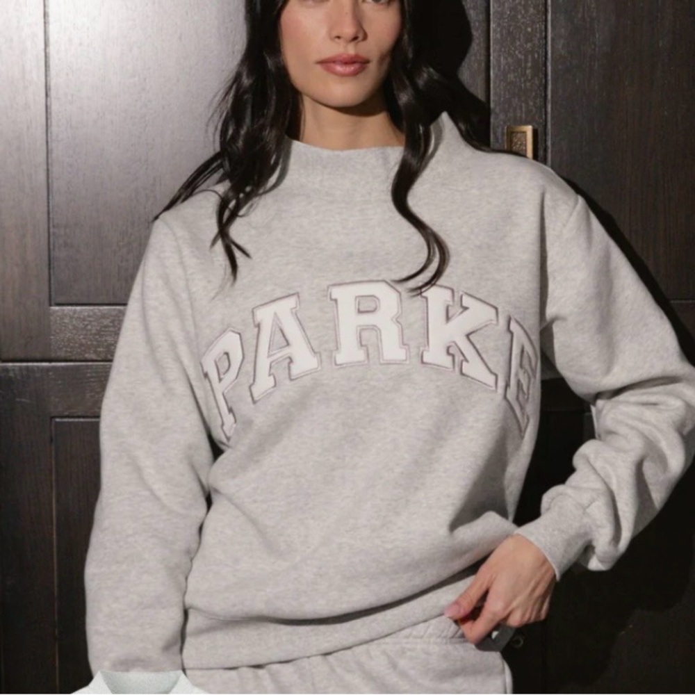 BRAND NEW Parke Varsity Mockneck Sweatshirt